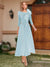 A-Line/Princess Off-the-Shoulder Ankle-Length Mother of the Bride Dresses With Bow(s) & Appliques