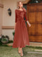 A-Line/Princess Off-the-Shoulder Ankle-Length Mother of the Bride Dresses With Bow(s) & Appliques