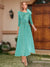 A-Line/Princess Off-the-Shoulder Ankle-Length Mother of the Bride Dresses With Bow(s) & Appliques