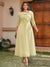 A-Line/Princess Off-the-Shoulder Ankle-Length Plus Size Mother of the Bride Dresses With Bow(s) & Appliques