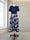 A-Line/Princess Scoop Short Sleeves Asymmetrical Mother of the Bride Dresses With Printed Flower