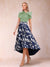 A-Line/Princess Scoop Short Sleeves Asymmetrical Mother of the Bride Dresses With Printed Flower