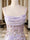 Trumpet/Mermaid Spaghetti Straps Long Sparkling Evening Dresses with Split Side & Appliques