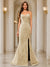 Trumpet/Mermaid Sweetheart Pleated Tulle Long Evening Dresses with Side Slit & Appliques