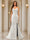 Trumpet/Mermaid Sweetheart Pleated Tulle Long Evening Dresses with Side Slit & Appliques
