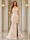 Trumpet/Mermaid Sweetheart Pleated Tulle Long Evening Dresses with Side Slit & Appliques