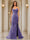 Trumpet/Mermaid Sweetheart Pleated Tulle Long Evening Dresses with Side Slit & Appliques