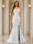 Trumpet/Mermaid Sweetheart Pleated Tulle Long Evening Dresses with Side Slit & Appliques