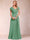 A-Line/Princess V-Neck Chiffon Ruched Mother of the Bride Dresses with Appliques & Beading