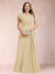 A-Line/Princess V-Neck Chiffon Ruched Plus Size Mother of the Bride Dresses with Appliques & Beading