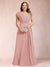 A-Line/Princess V-Neck Chiffon Ruched Plus Size Mother of the Bride Dresses with Appliques & Beading