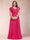 A-Line/Princess V-Neck Chiffon Ruched Plus Size Mother of the Bride Dresses with Appliques & Beading