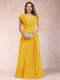 A-Line/Princess V-Neck Chiffon Ruched Plus Size Mother of the Bride Dresses with Appliques & Beading