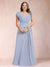A-Line/Princess V-Neck Chiffon Ruched Plus Size Mother of the Bride Dresses with Appliques & Beading