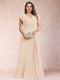 A-Line/Princess V-Neck Chiffon Ruched Plus Size Mother of the Bride Dresses with Appliques & Beading