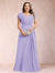 A-Line/Princess V-Neck Chiffon Ruched Plus Size Mother of the Bride Dresses with Appliques & Beading