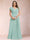 A-Line/Princess V-Neck Chiffon Ruched Plus Size Mother of the Bride Dresses with Appliques & Beading