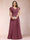 A-Line/Princess V-Neck Chiffon Ruched Plus Size Mother of the Bride Dresses with Appliques & Beading