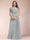 A-Line/Princess V-Neck Chiffon Ruched Plus Size Mother of the Bride Dresses with Appliques & Beading