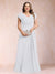 A-Line/Princess V-Neck Chiffon Ruched Plus Size Mother of the Bride Dresses with Appliques & Beading