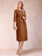 Sheath/Column Scoop Chiffon Ruched Mother of the Bride Dresses with Jacket & Rhinestone