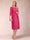 Sheath/Column Scoop Chiffon Ruched Mother of the Bride Dresses with Jacket & Rhinestone