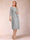 Sheath/Column Scoop Chiffon Ruched Mother of the Bride Dresses with Jacket & Rhinestone