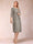 Sheath/Column Scoop Chiffon Ruched Mother of the Bride Dresses with Jacket & Rhinestone