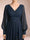 A-Line/Princess V-Neck Long Sleeves Mother of the Bride Dresses with Rhinestone & Ruffles