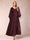 A-Line/Princess V-Neck Long Sleeves Mother of the Bride Dresses with Rhinestone & Ruffles