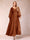 A-Line/Princess V-Neck Long Sleeves Mother of the Bride Dresses with Rhinestone & Ruffles