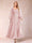 A-Line/Princess V-Neck Long Sleeves Mother of the Bride Dresses with Rhinestone & Ruffles