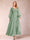 A-Line/Princess V-Neck Long Sleeves Mother of the Bride Dresses with Rhinestone & Ruffles