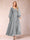A-Line/Princess V-Neck Long Sleeves Mother of the Bride Dresses with Rhinestone & Ruffles