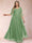 A-Line/Princess V-Neck 3/4 Sleeves Plus Size Mother of the Bride Dresses with Appliques & Sequins