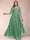 A-Line/Princess V-Neck 3/4 Sleeves Plus Size Mother of the Bride Dresses with Appliques & Sequins