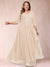 A-Line/Princess V-Neck 3/4 Sleeves Plus Size Mother of the Bride Dresses with Appliques & Sequins