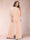 Black Chiffon Scoop Half Sleeves 2 Pieces Plus Size Jumpsuits with Ruches