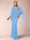 Sheath/Column V-Neck Floor-Length Ruched Mother of the Bride Dresses