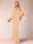 Sheath/Column V-Neck Floor-Length Ruched Mother of the Bride Dresses
