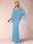 Sheath/Column V-Neck Floor-Length Ruched Mother of the Bride Dresses
