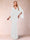 Sheath/Column V-Neck Floor-Length Ruched Mother of the Bride Dresses