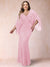 Sheath/Column V-Neck Floor-Length Ruched Plus Size Mother of the Bride Dresses