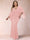 Sheath/Column V-Neck Floor-Length Ruched Plus Size Mother of the Bride Dresses