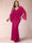 Sheath/Column V-Neck Floor-Length Ruched Plus Size Mother of the Bride Dresses