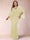 Sheath/Column V-Neck Floor-Length Ruched Plus Size Mother of the Bride Dresses
