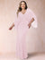 Sheath/Column V-Neck Floor-Length Ruched Plus Size Mother of the Bride Dresses