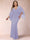 Sheath/Column V-Neck Floor-Length Ruched Plus Size Mother of the Bride Dresses