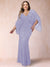 Sheath/Column V-Neck Floor-Length Ruched Plus Size Mother of the Bride Dresses