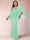 Sheath/Column V-Neck Floor-Length Ruched Plus Size Mother of the Bride Dresses